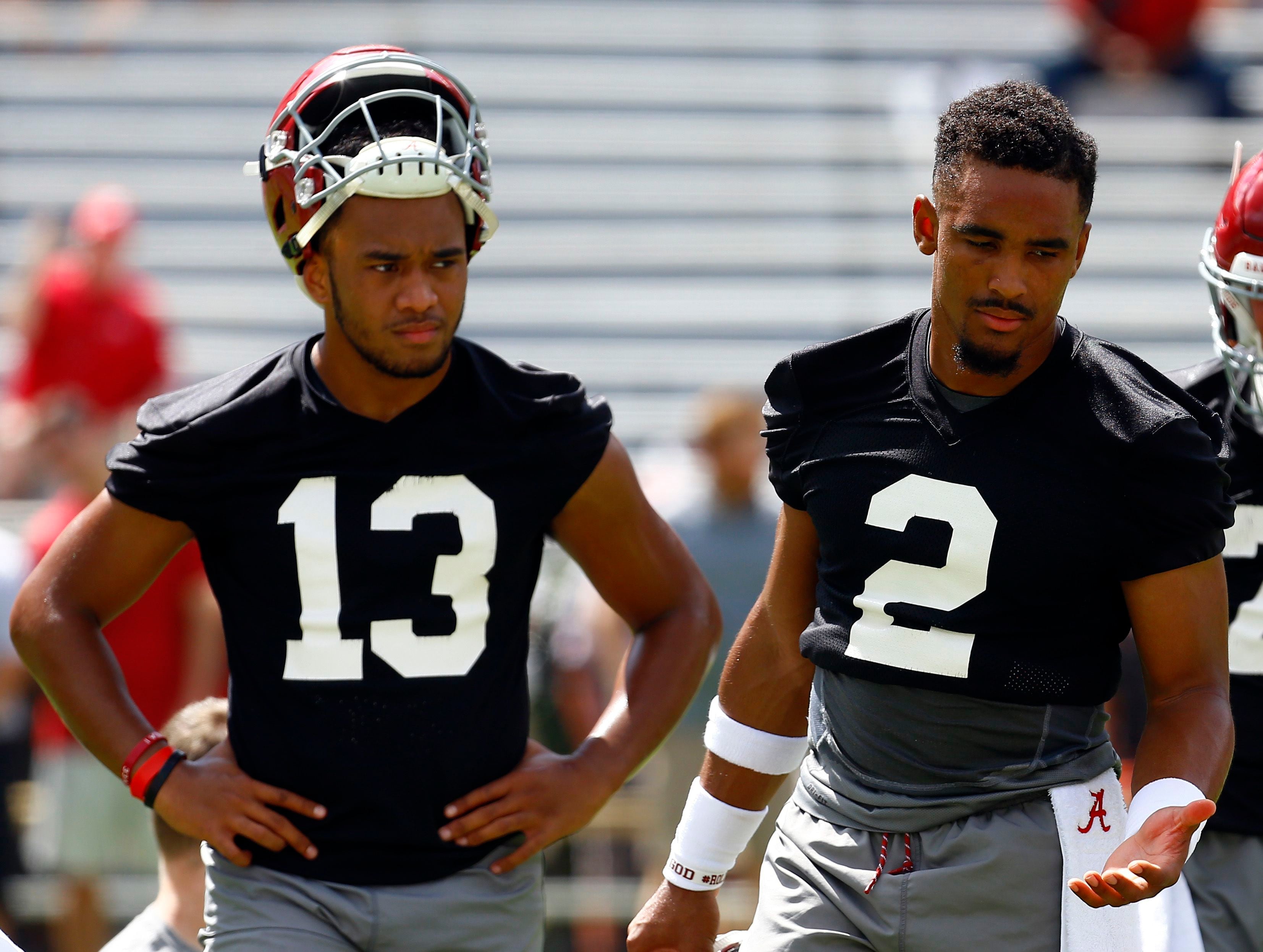 Jalen Hurts, Tua Tagovailoa and grace under pressure - The Athletic