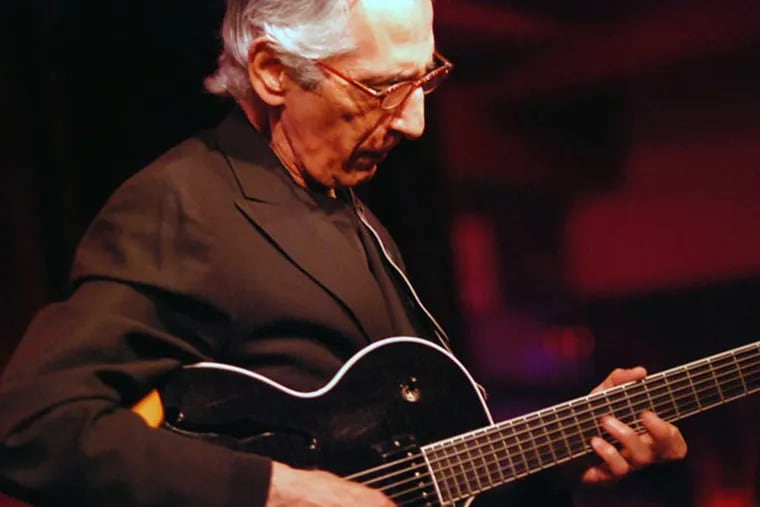 Legendary jazz guitarist Pat Martino headlines Jazz Bridge's 10th anniversary fund-raiser on Friday night at Rosemont's New Leaf Club. He has supported the charitable organization since its inception.