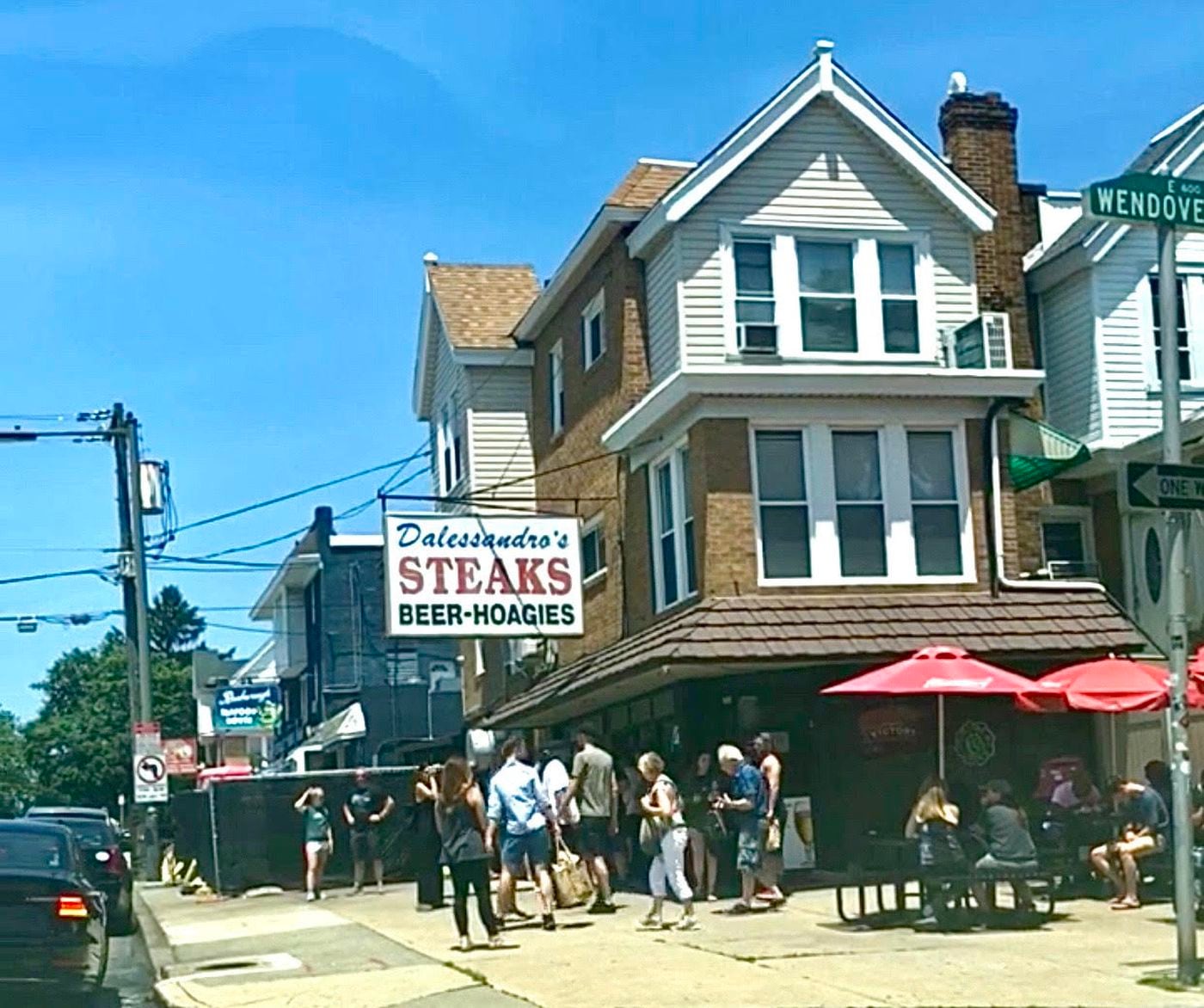 Dalessandro's has stood at Wendover Street and Henry Avenue in Roxborough since 1961.