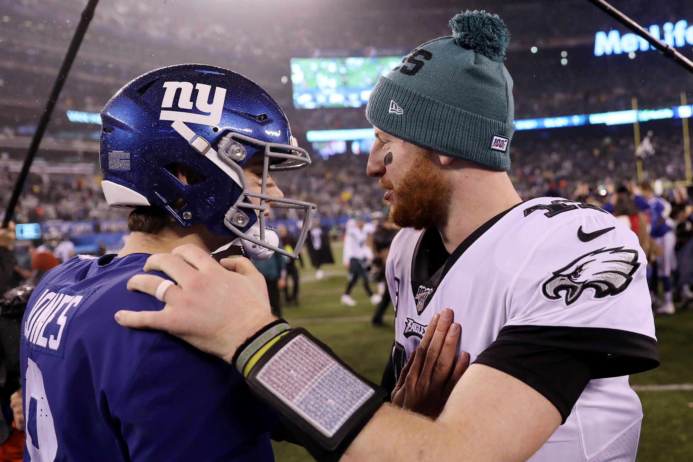 First half observations: Eagles 24, Giants 7