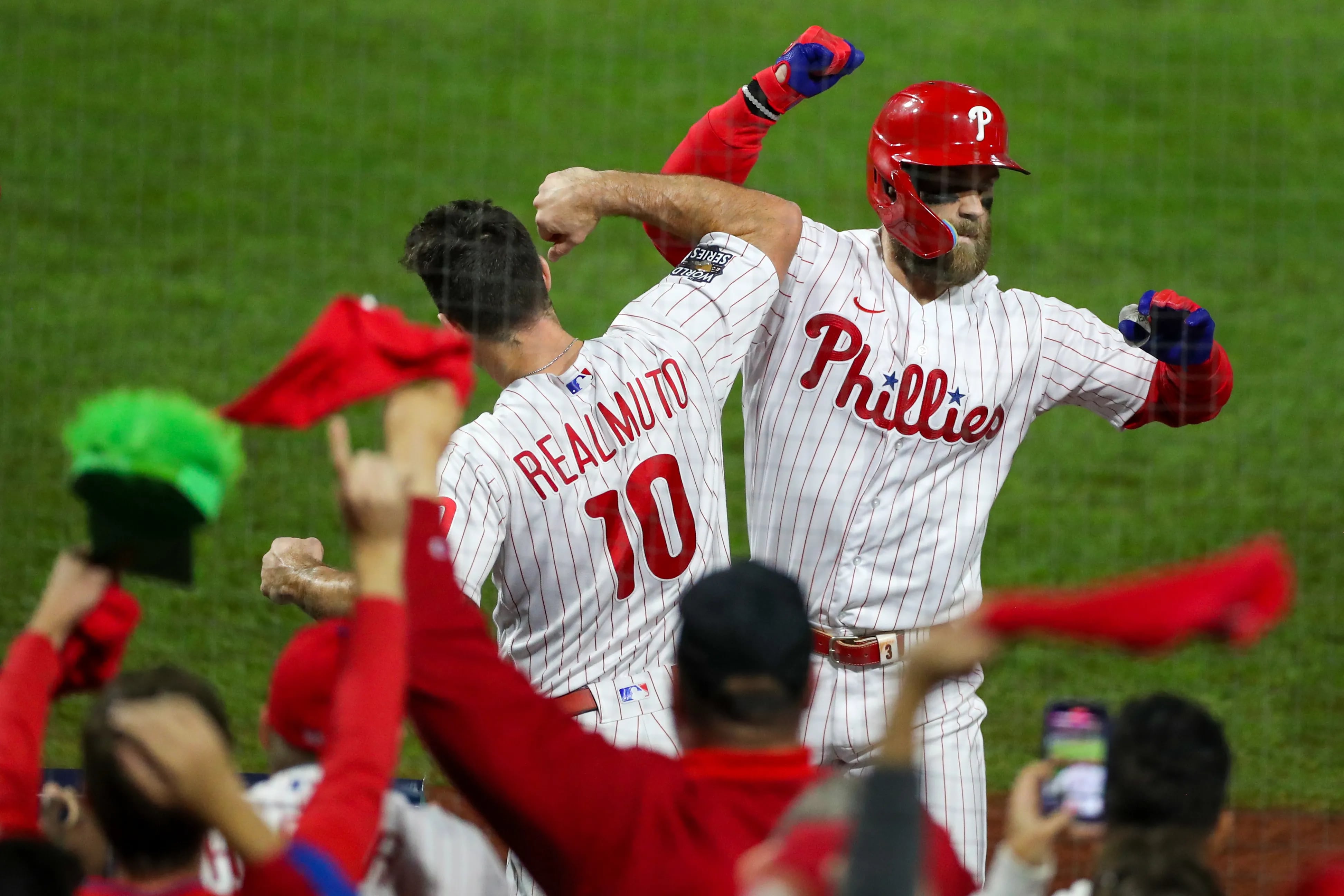 Bryce Harper planted the flag with the Phillies, and his star friends  followed