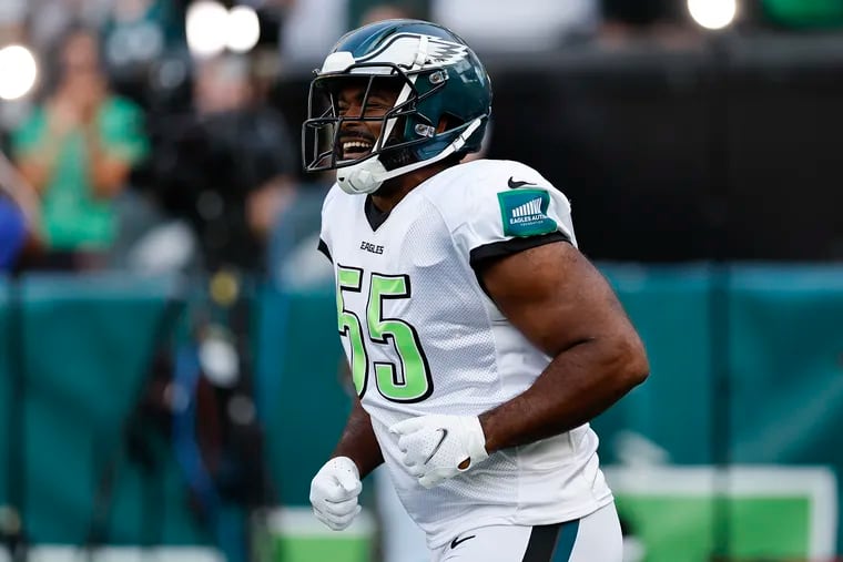 Eagles defensive end Brandon Graham enters his 15th and final NFL season.