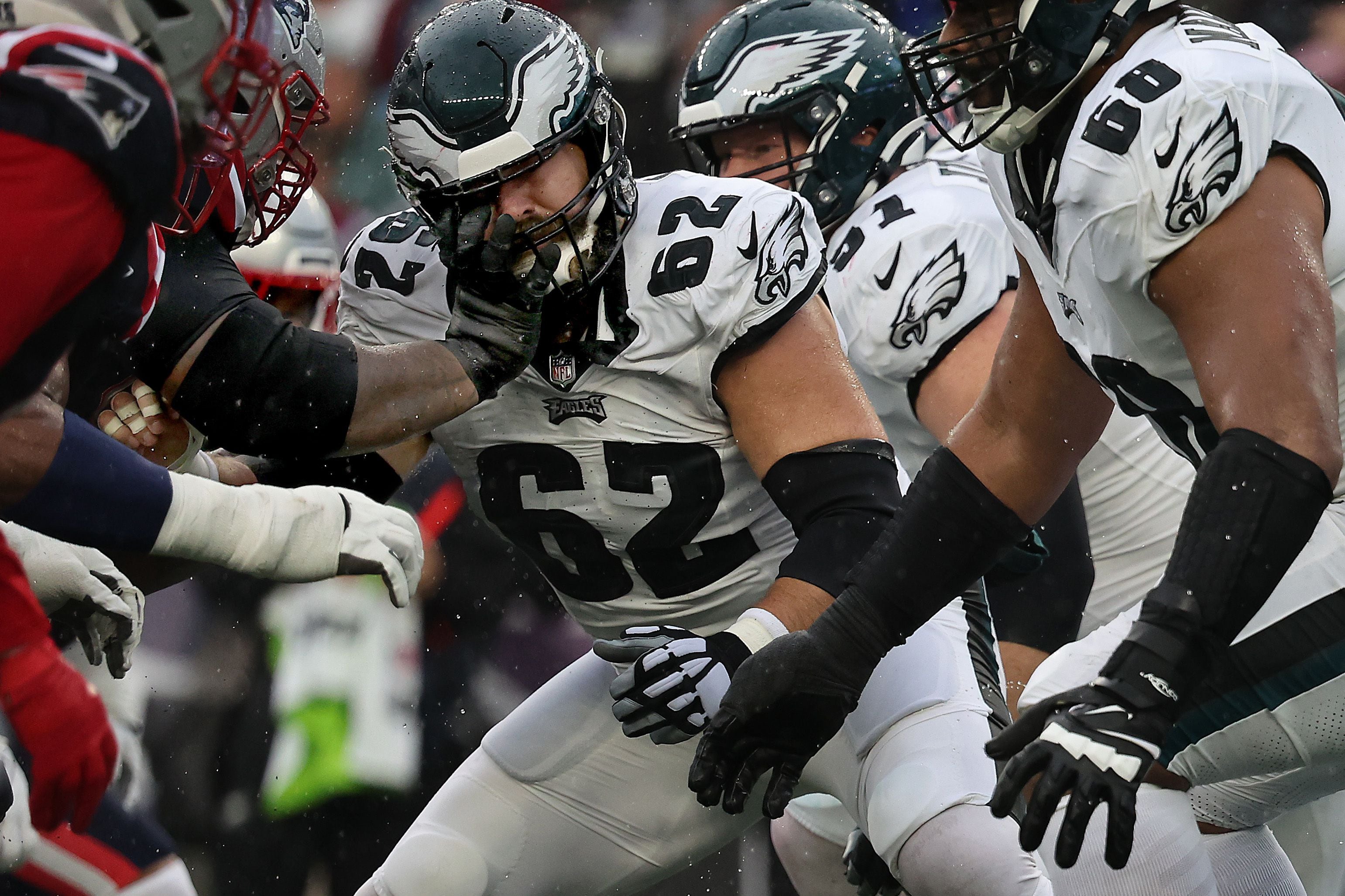 Four Eagles forever: Jason Kelce, Brandon Graham, Fletcher Cox