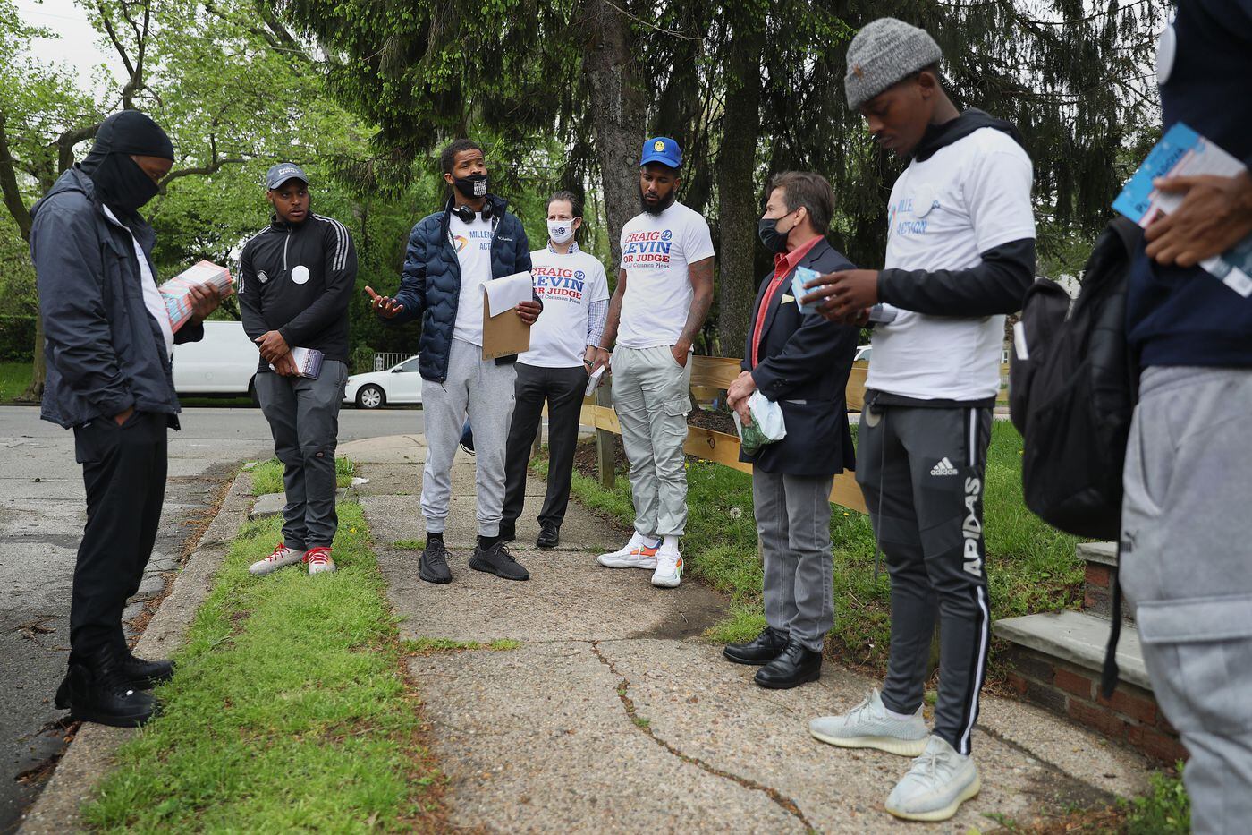 Millennials in Action volunteers on May 4.