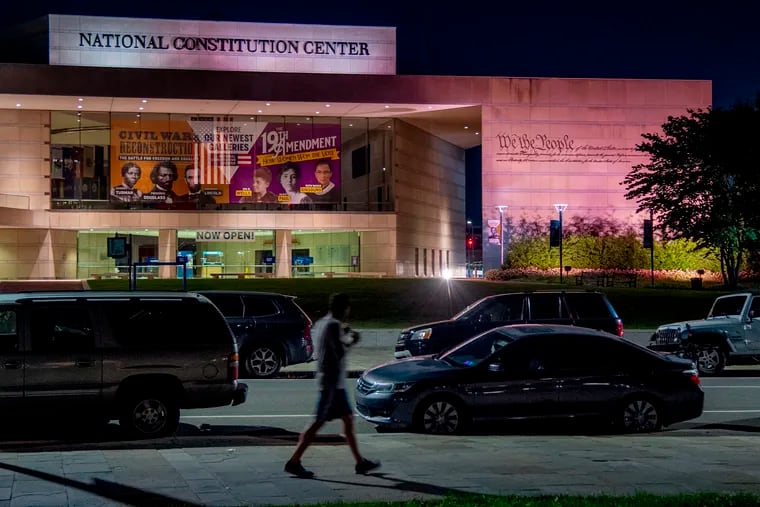 The National Constitution Center pictured in 2020. There first presidential debate will be held there.