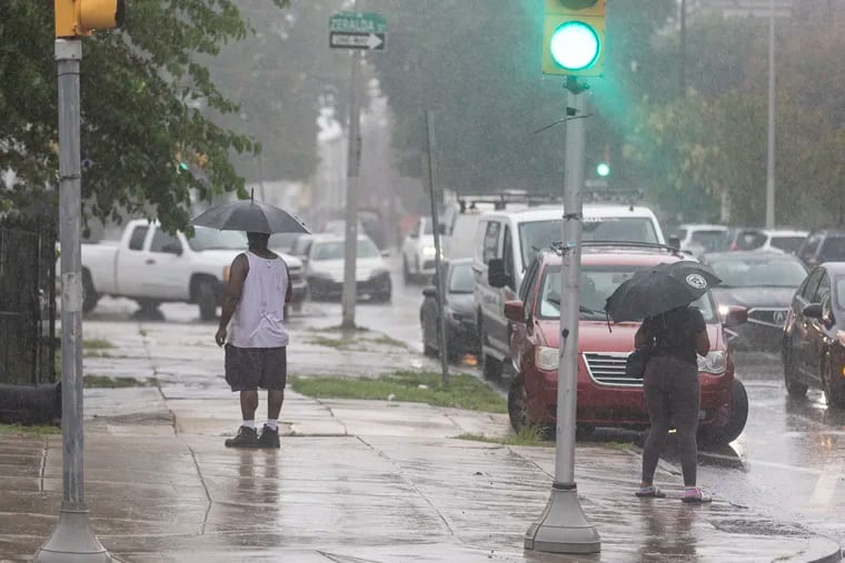 Heavy rain, storms and possible flooding are expected over the weekend