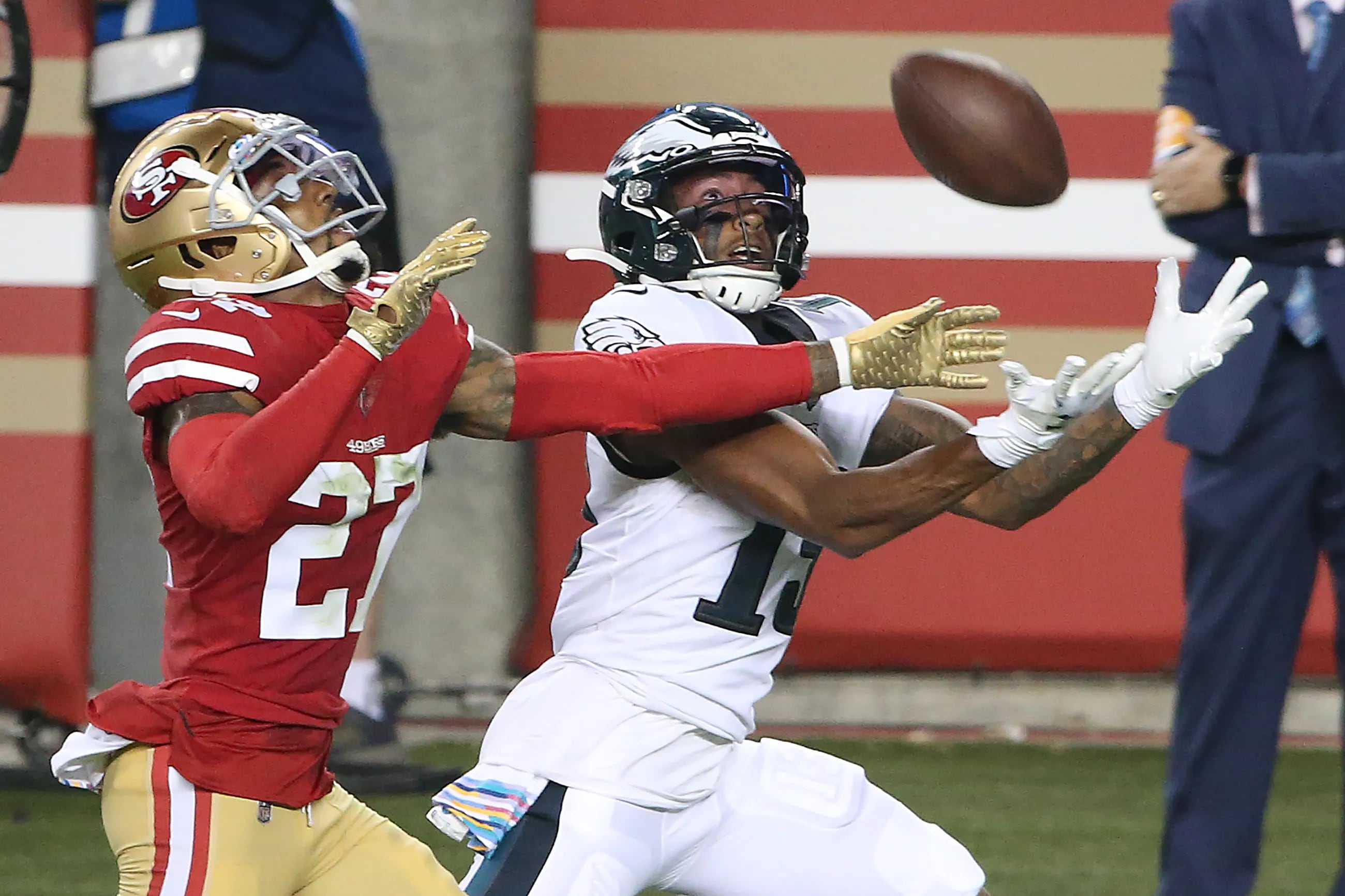 Philadelphia Eagles play San Francisco 49ers — NFL, Week 4