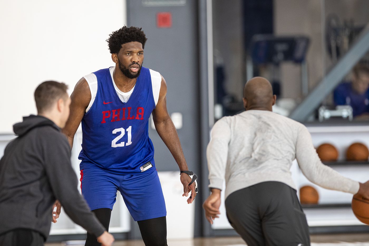 Joel Embiid Encouraged By Return To Sixers Practice As A Full