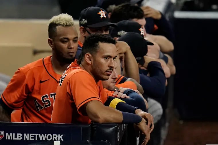 The Houston Astros came within a win of reaching the World Series despite finishing the regular season with a losing record.