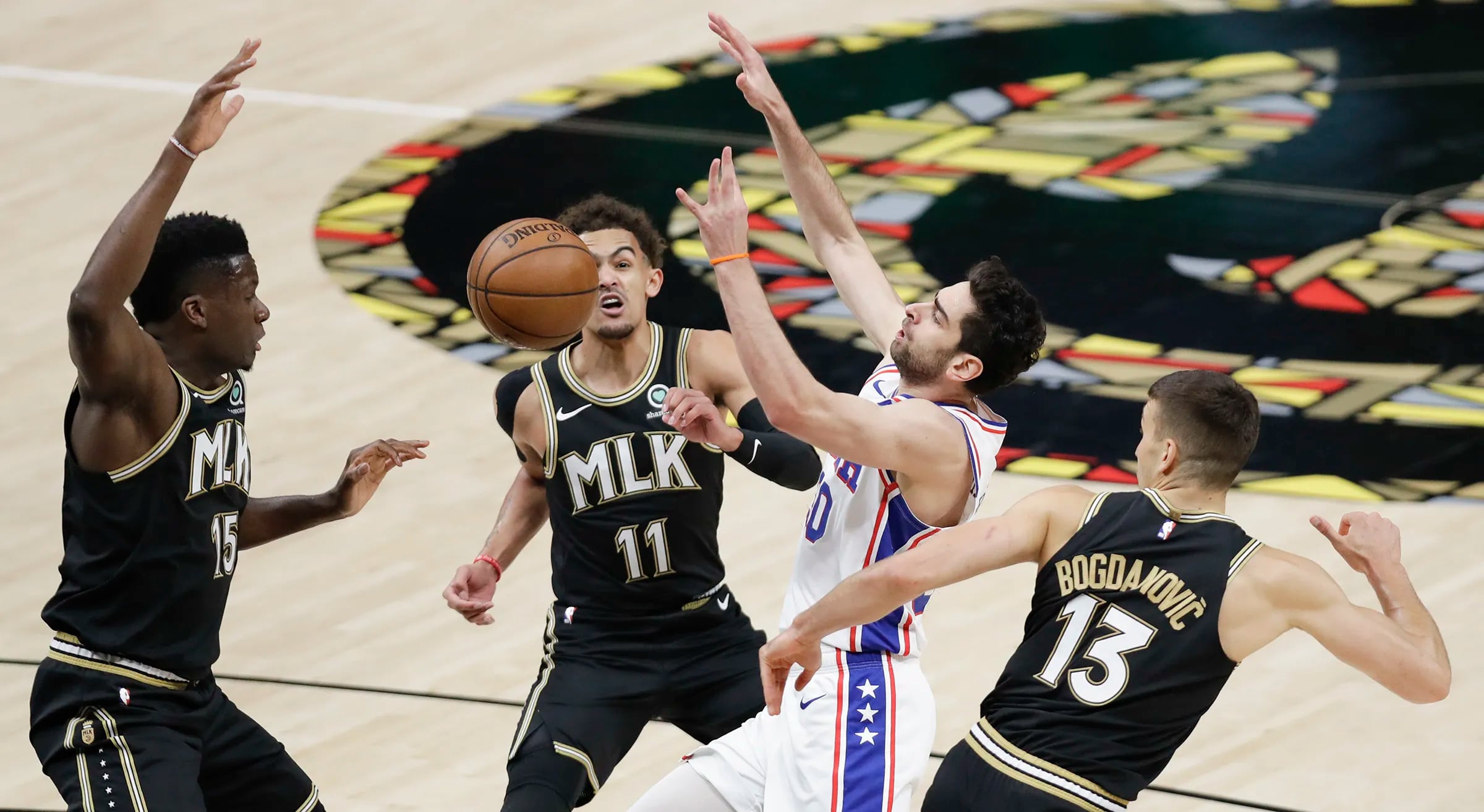 Photos from the Sixers' 104-99 Game 6 win over the Hawks