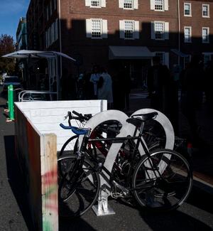 New Bike Racks at Citizens Bank Park - Bicycle Coalition of