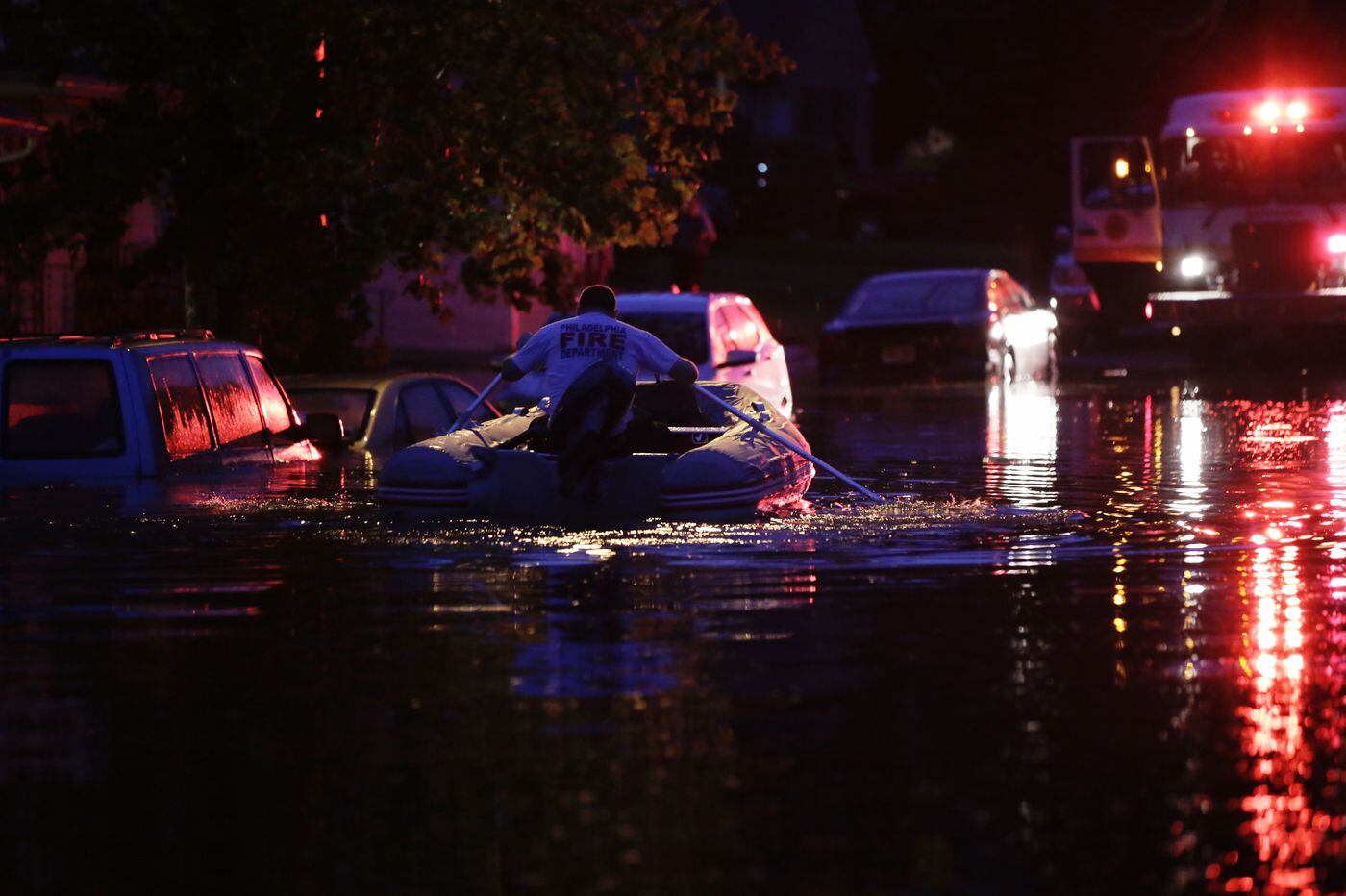 Heavy rains hammer Philly area, flooding highways, paralyzing PATCO ...