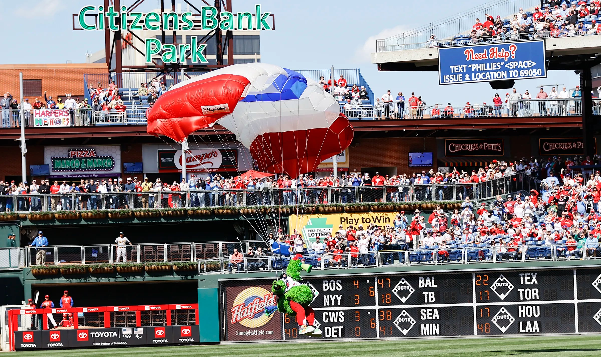 Citizens Bank Park Liberty Bell gets facelift for Phillies opening