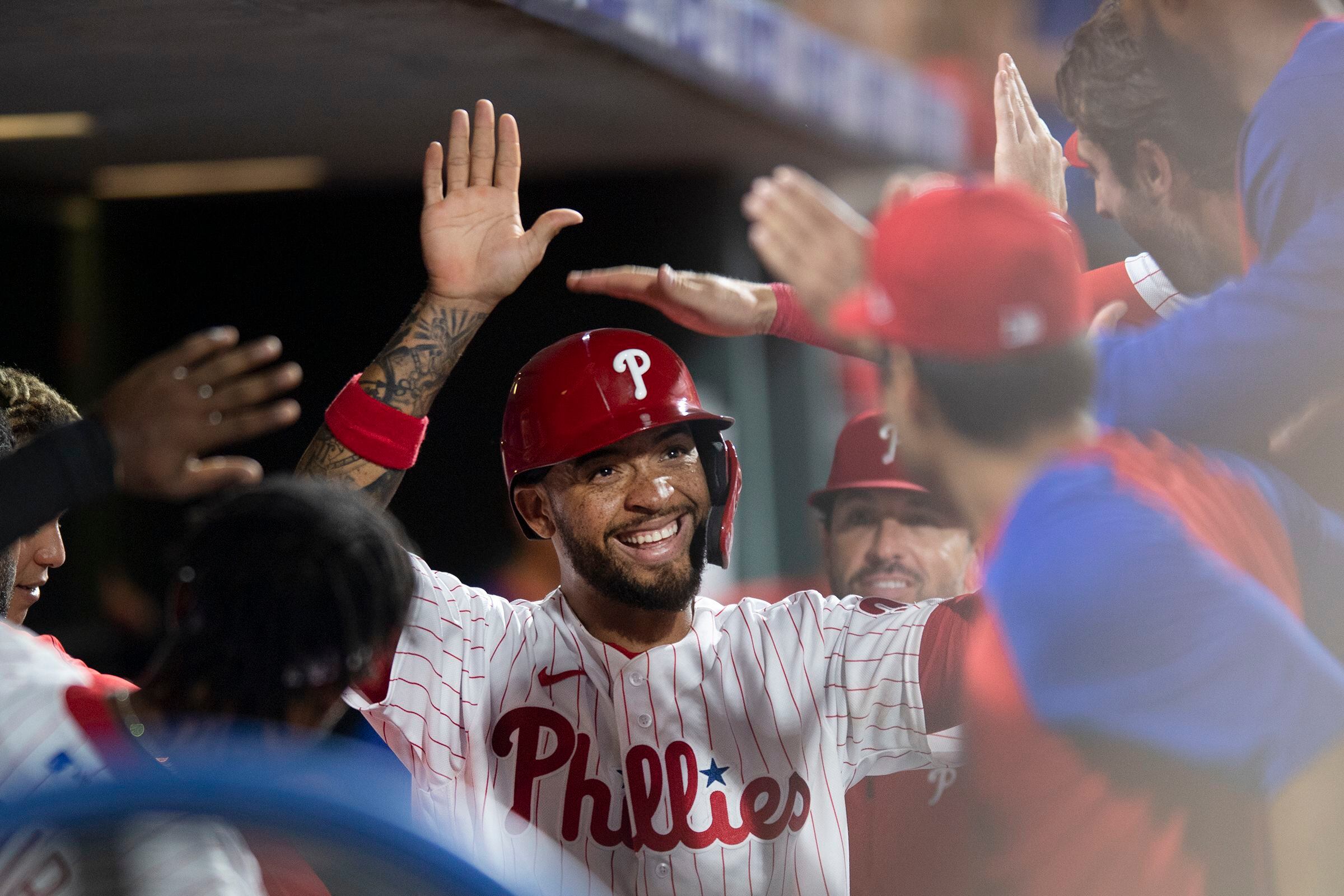 Jean Segura, Bryson Stott and Nick Maton heroics lift Phillies to walk-off  win over Reds, 7-6