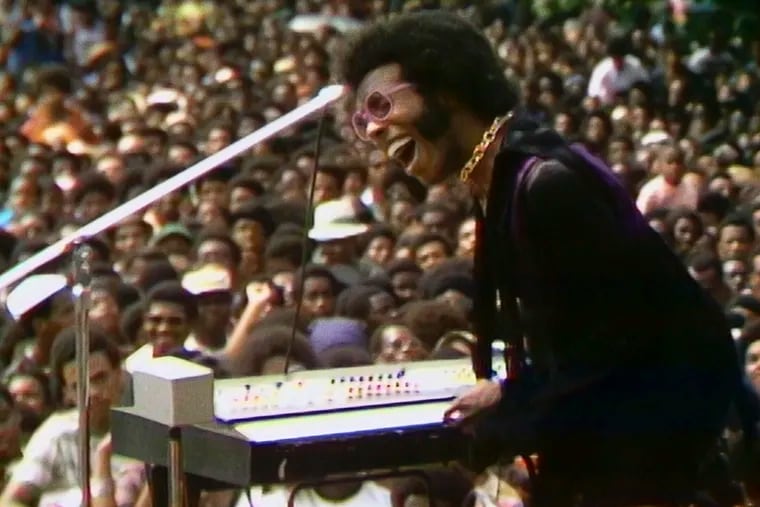 A still from "Summer of Soul (...Or, When the Revolution Could Not Be Televised)" by Ahmir "Questlove" Thompson.