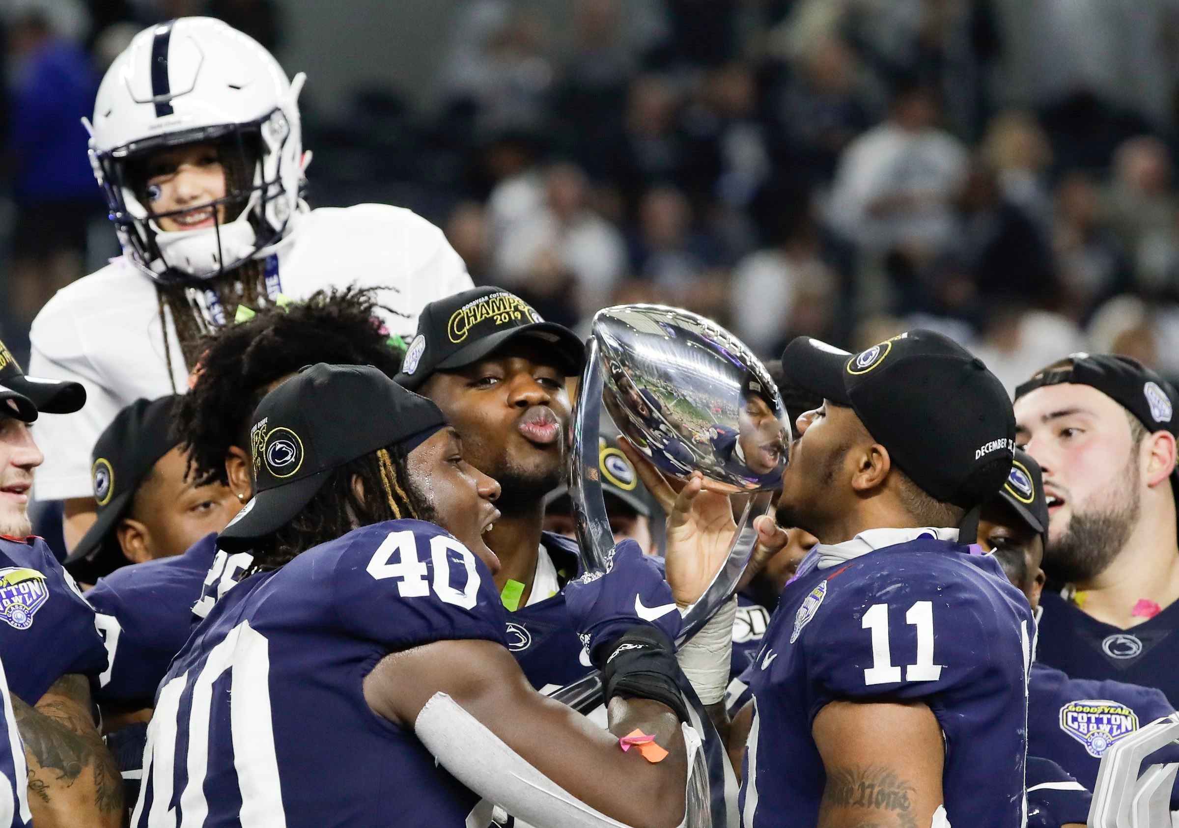 Penn State outscores Memphis 53-39 in the Cotton Bowl