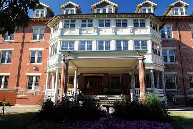 Stapeley Hall, a Quaker retirement home in Germantown, rescued from a financial crisis in 2010 by  Wesley Enhanced Living, is undergoing a $5 million renovation. Source for the photo is Wesley Enhanced Living.