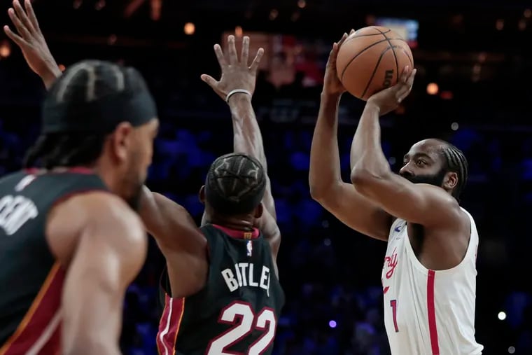 Heat swarm 76ers in Game 6 to clinch series and spark James Harden
