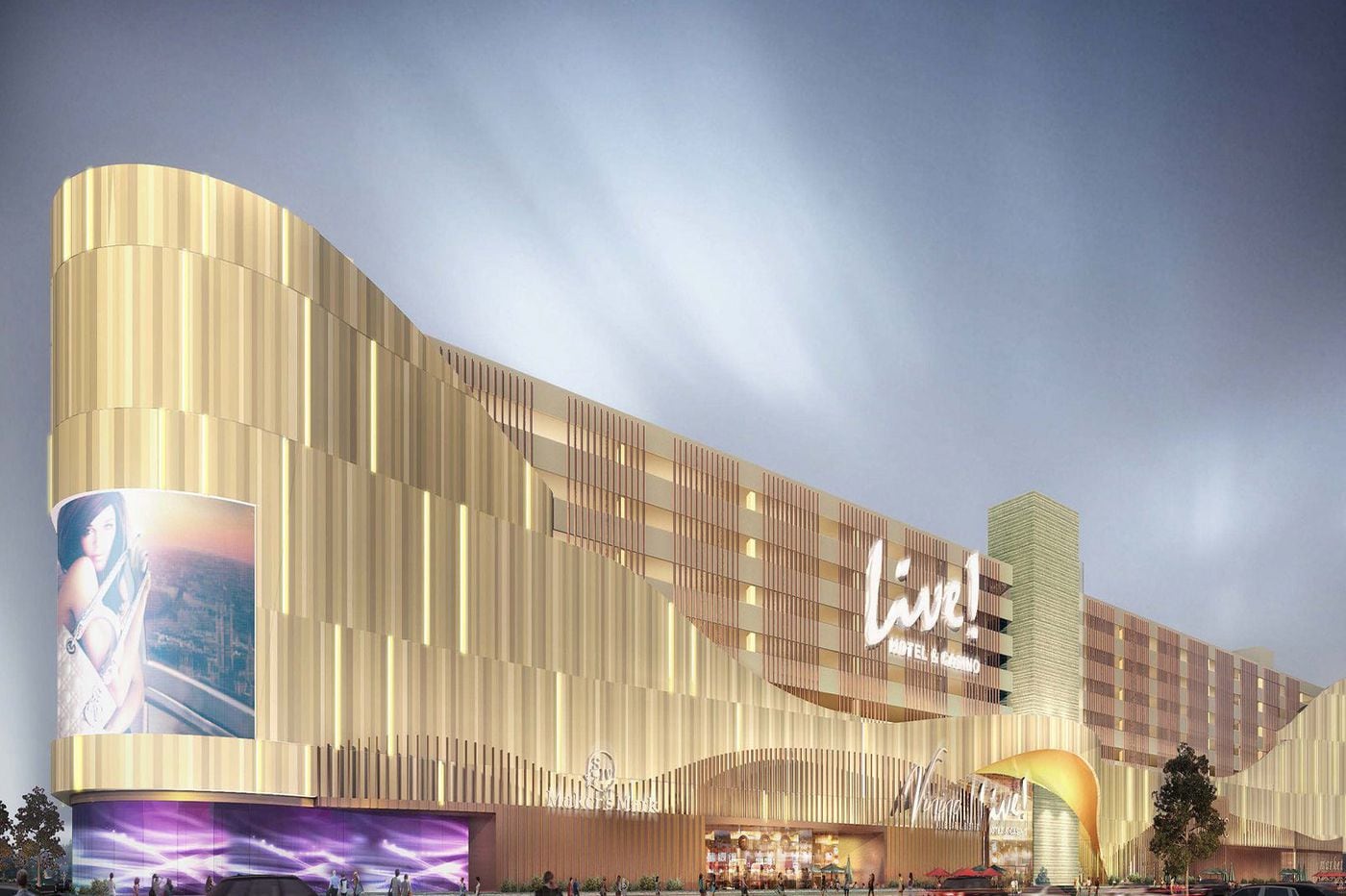 philly live casino construction