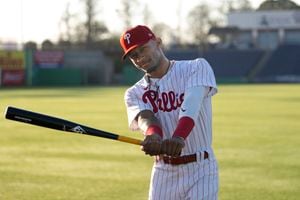 Making of Johan Rojas, the Phillies' unbuttoned-jersey-wearing 'natural' in  center field