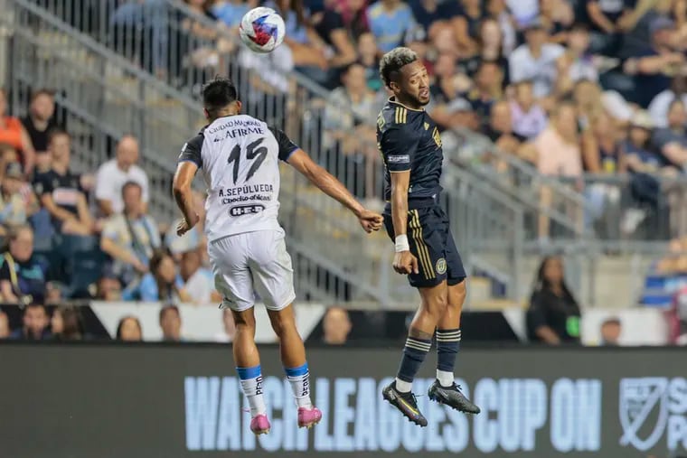 José Andrés Martínez (right) played Mexico's Querétaro and Tijuana in last year's Leagues Cup group stage.