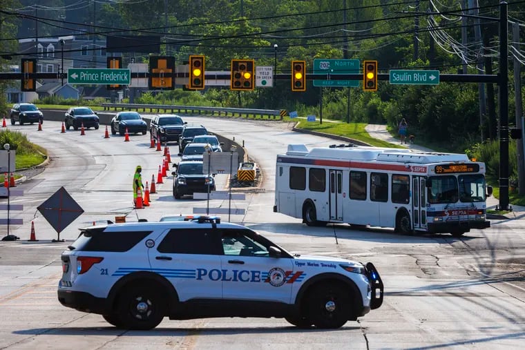 Route 202 near King of Prussia Mall closed again after more sinkhole  problems