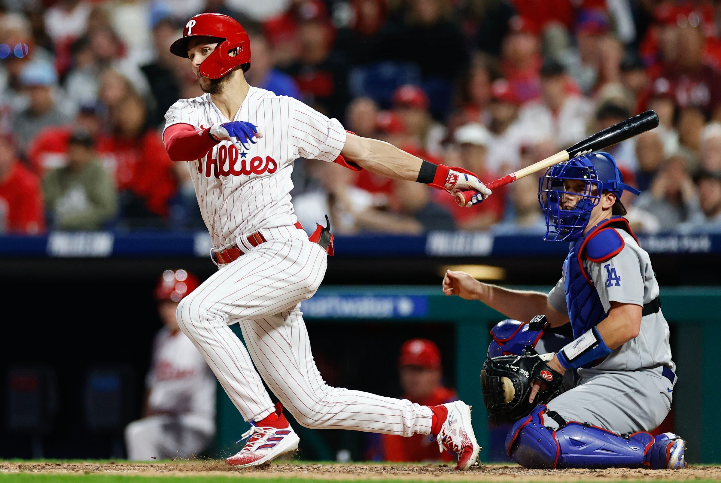 After BP against Yankees' legend, Phillies' Kyle Schwarber belted walk-off  HR vs. Dodgers 