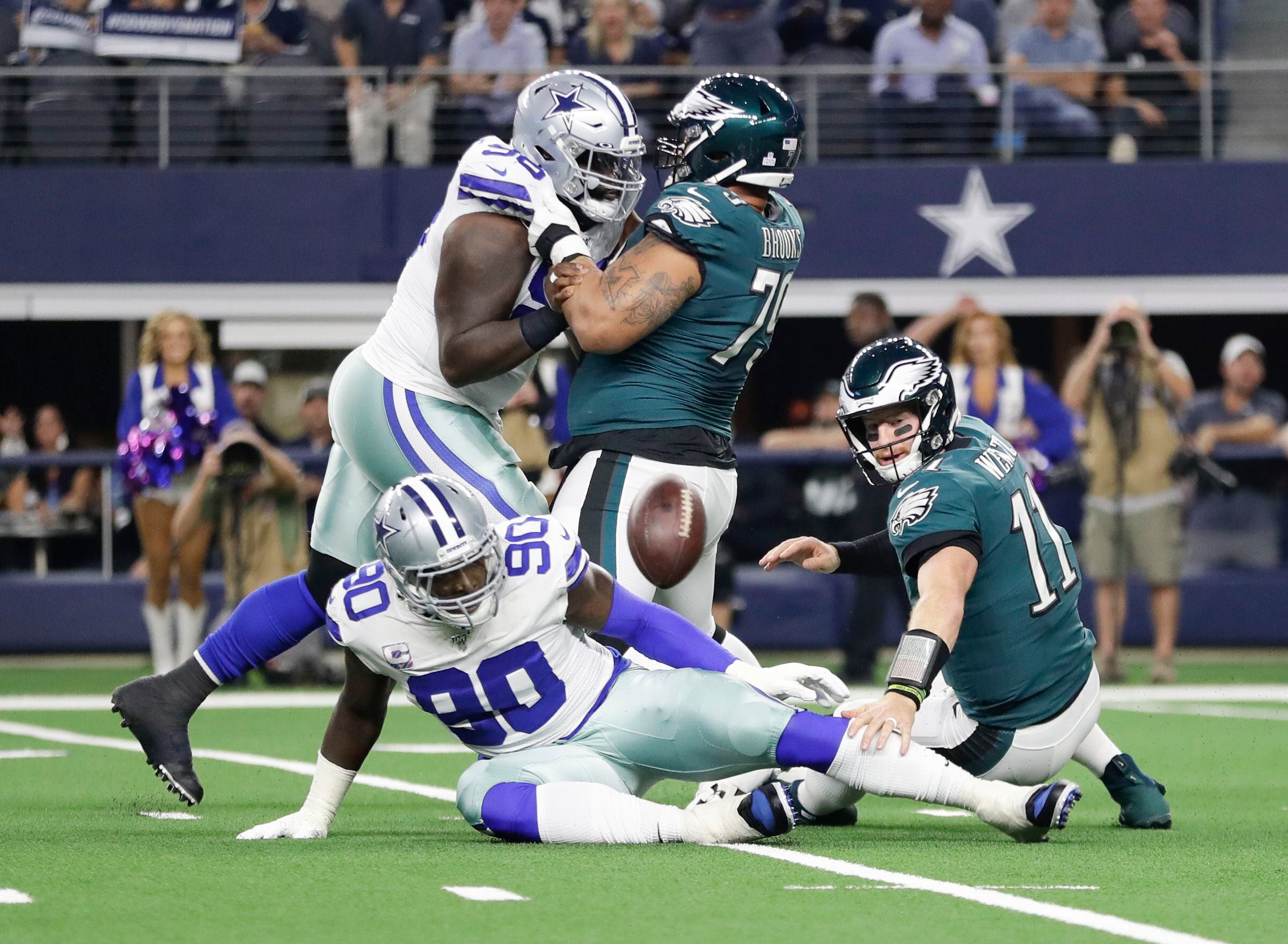 Cowboys crush Eagles, stop bleeding for at least a week