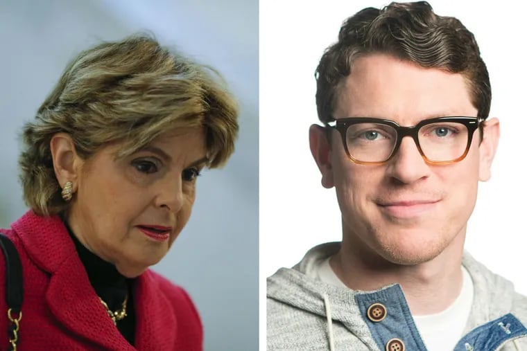 Lawyer Gloria Allred and NBC10 reporter Brian X. McCrone were disciplined Wednesday for cell phone use during the Bill Cosby sex-assault trial.