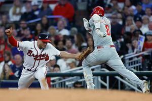 NL Division Series: Red October gets better and redder as Orion Kerkering  deals and Bryce Harper homers for Phillies