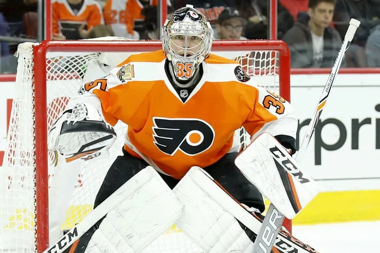 Steve Mason never knew he could wear goalie pads that fit - NBC Sports
