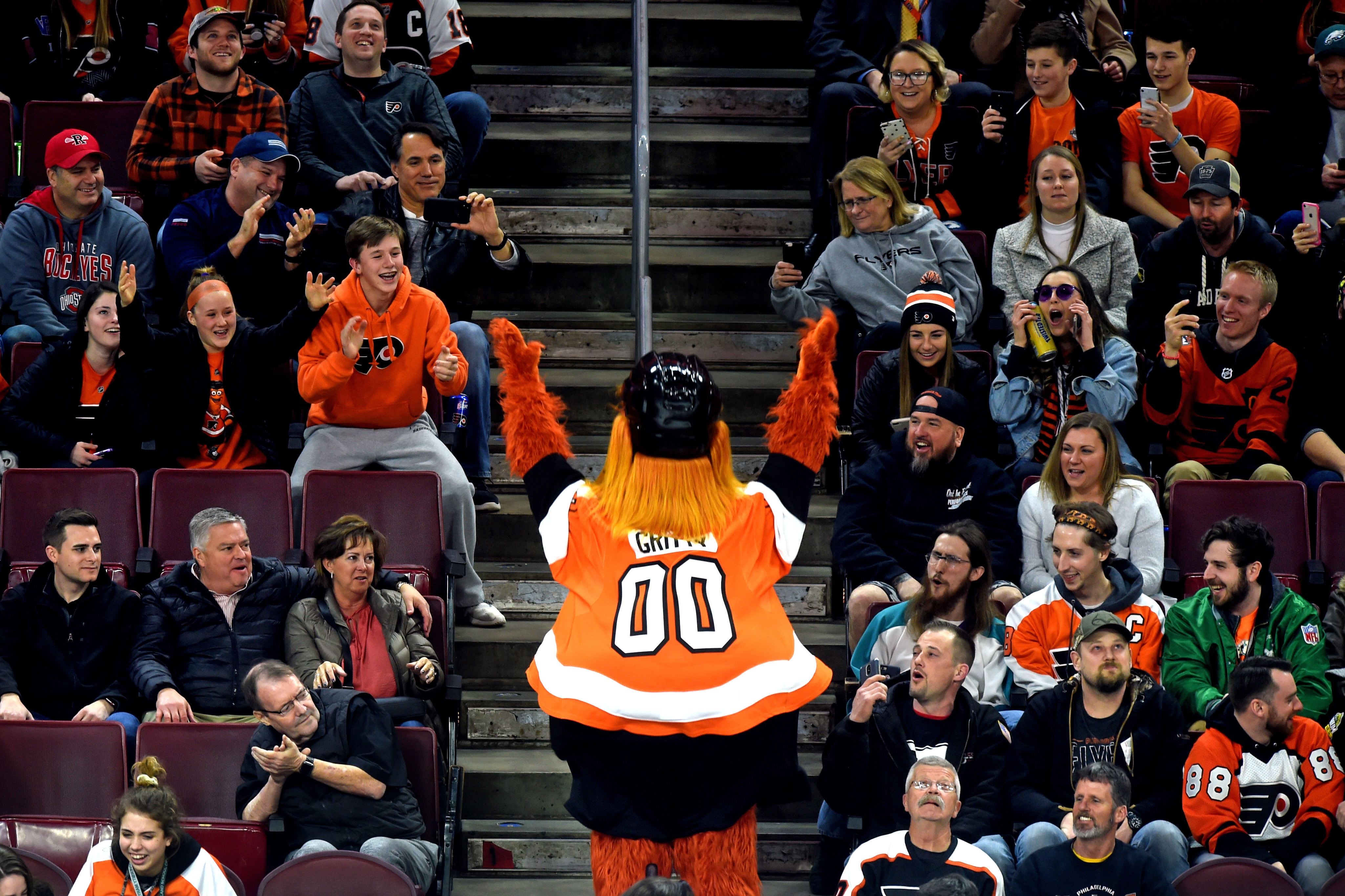 Flyers vs. Caps: Fans at Wells Fargo Center for Flyers' 3-1 loss