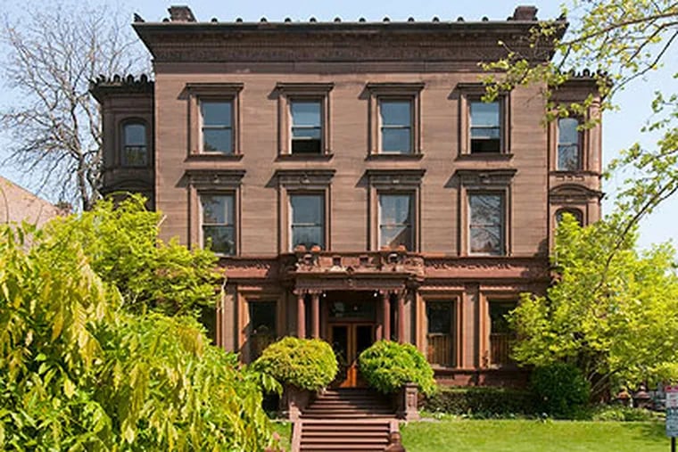 The Bergdoll Mansion, in the Spring Garden neighborhood, was built by railroad magnate and Pennsylvania Treasury Secretary James Kemble in 1890. (Akira Suwa / Staff Photographer)