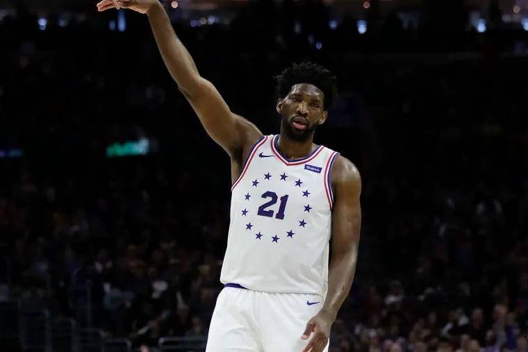Joel Embiid was the center of attention at NBA All-Star game - Los