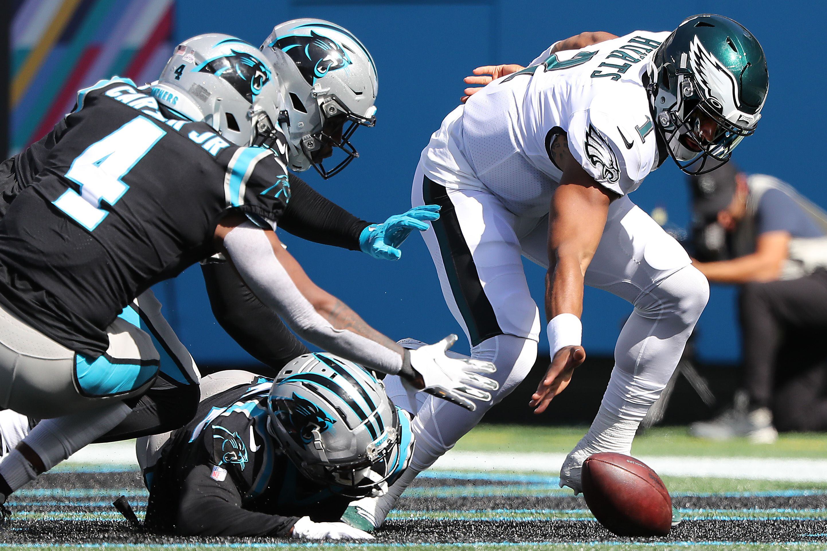 Happy Block-tober!: Punt Block, Picks Bail Out Philadelphia Eagles In  Comeback Win Over Panthers 