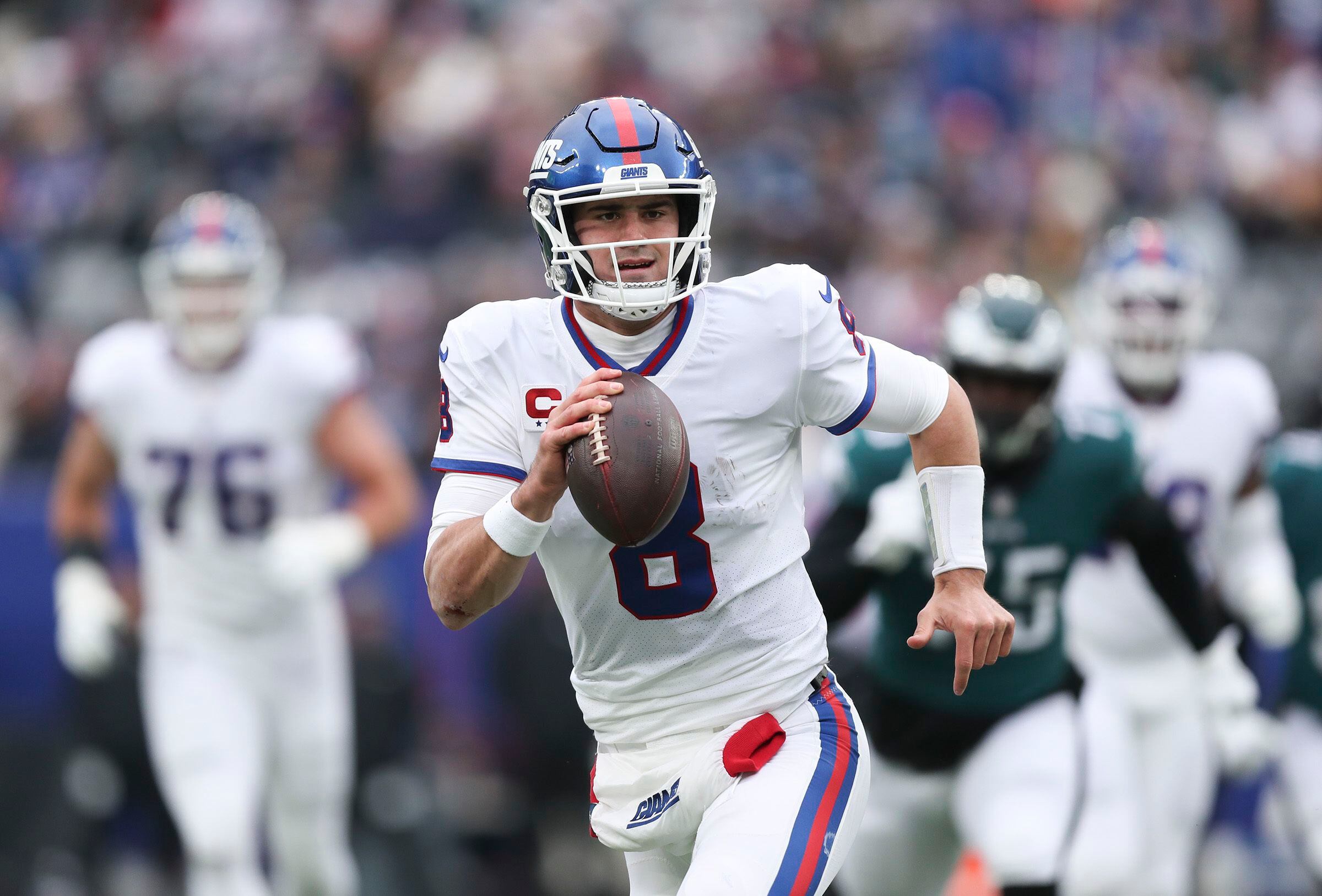 Giants open Brian Daboll era with rousing upset of Titans