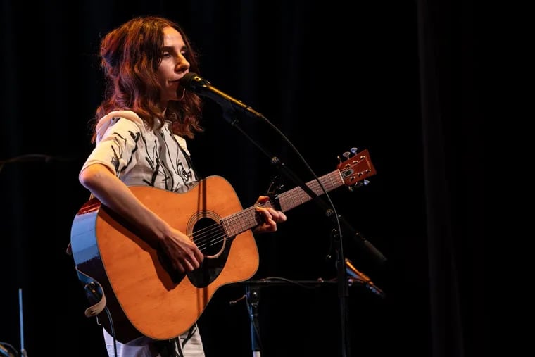 PJ Harvey in a photo from 2023. The British songwriter played the Met Philly on Friday night.