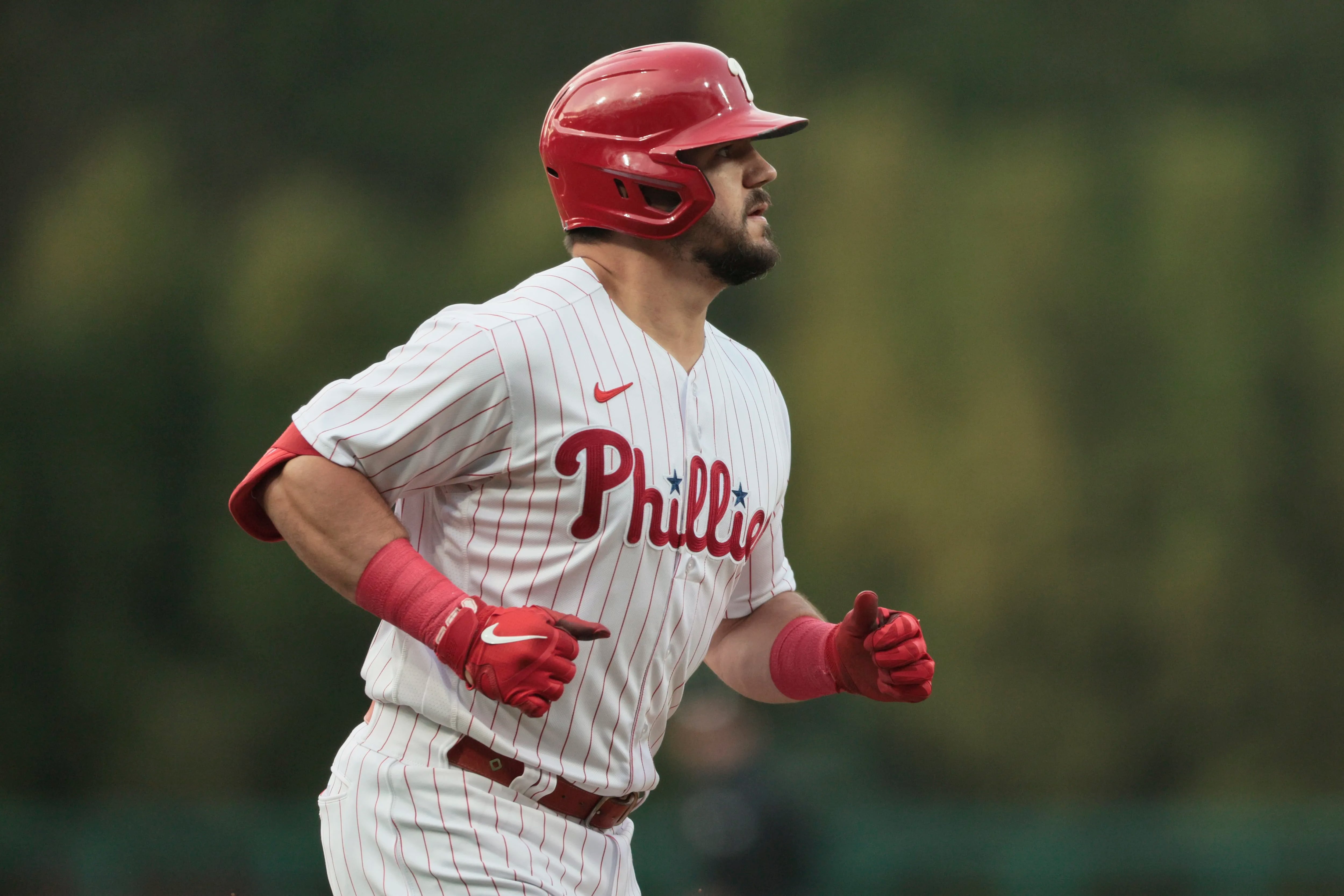 Schwarber's leadoff homer backs Walker, Phils top Tigers 1-0