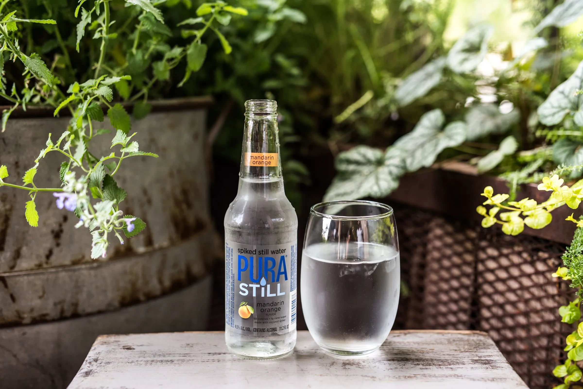 Pura Still sells alcoholic still water