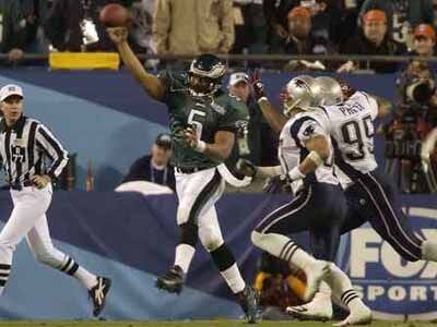 Super Bowl XXXIX - Philadelphia Eagles vs New England Patriots - February 6,  2005