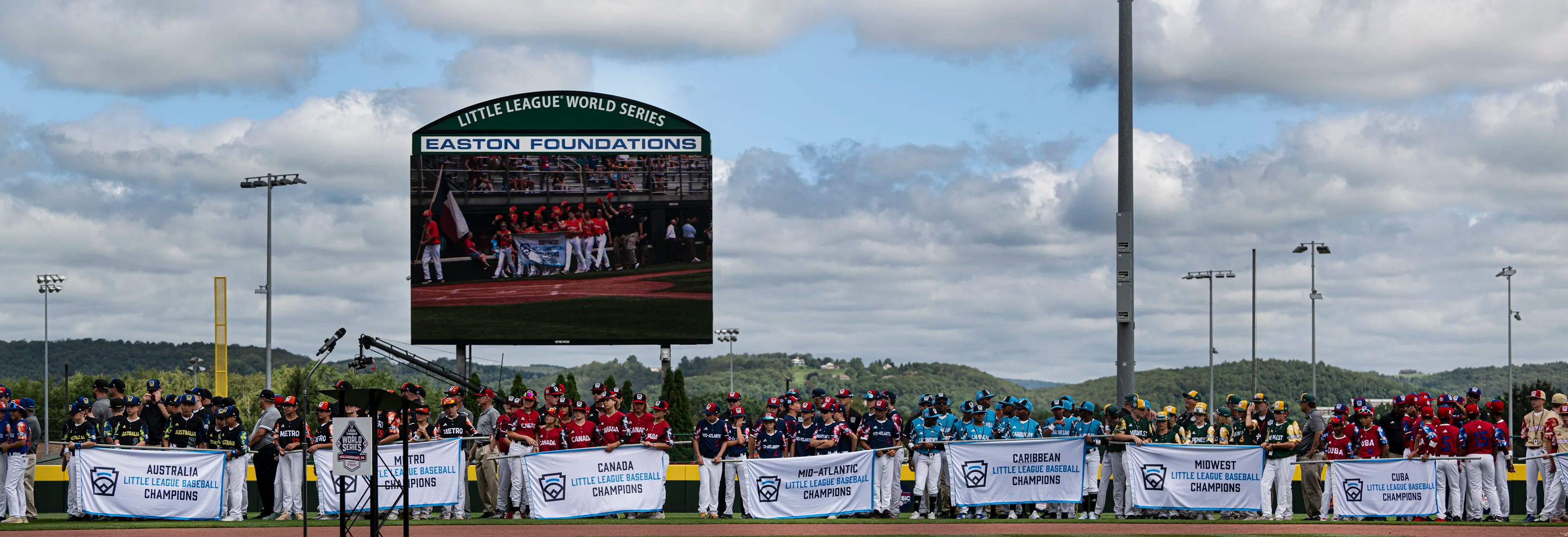 Photos of the 2023 Little League Baseball World Series Opening