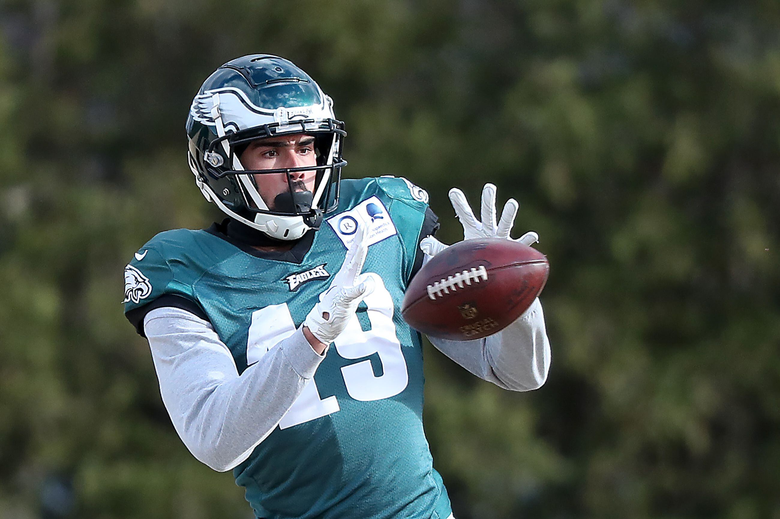 JJ Arcega-Whiteside was the Philadelphia Eagles' least valuable starter