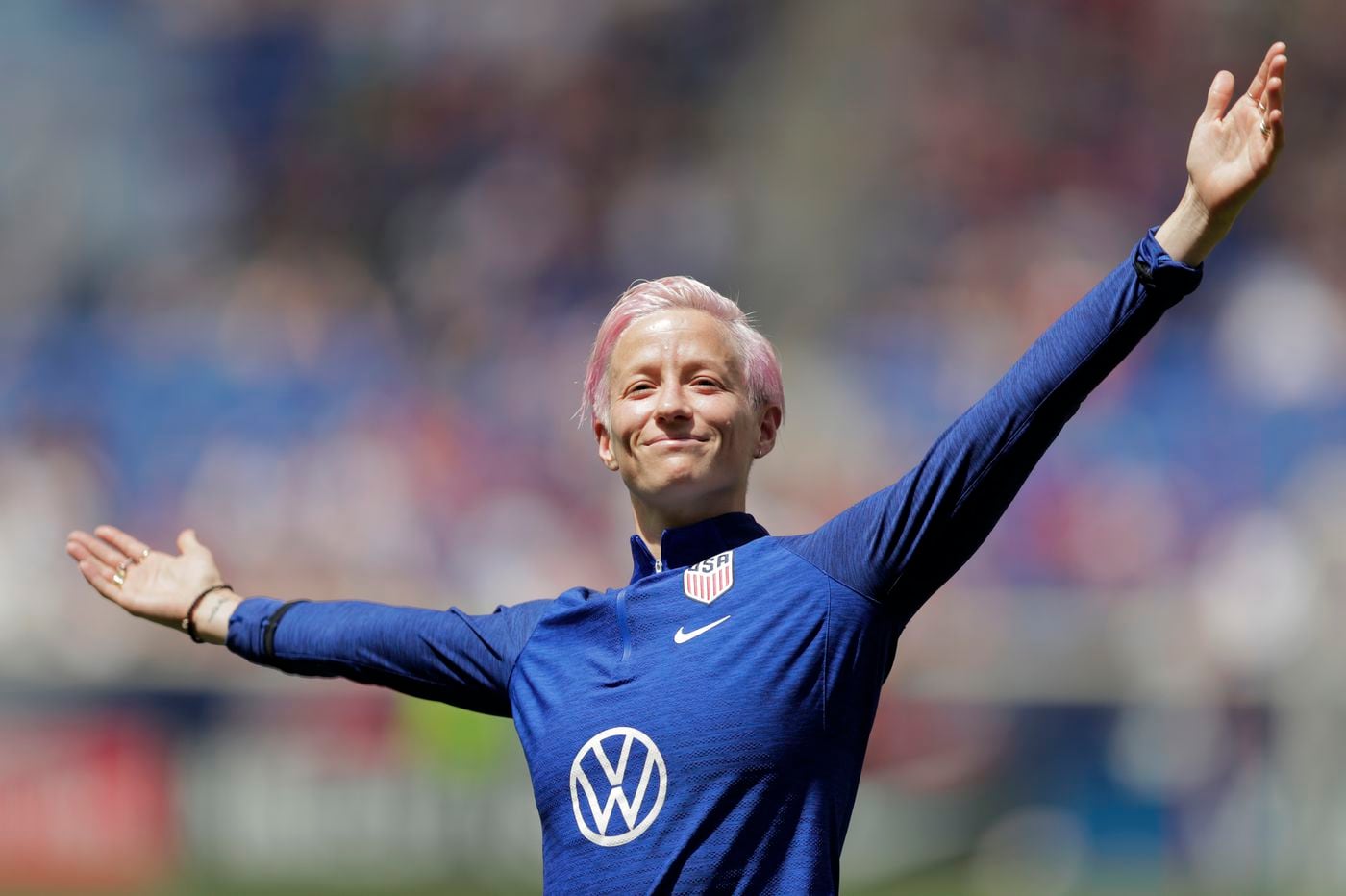 Uswnts Megan Rapinoe Heads To World Cup Playing Some Of The Best Soccer Of Her Career 