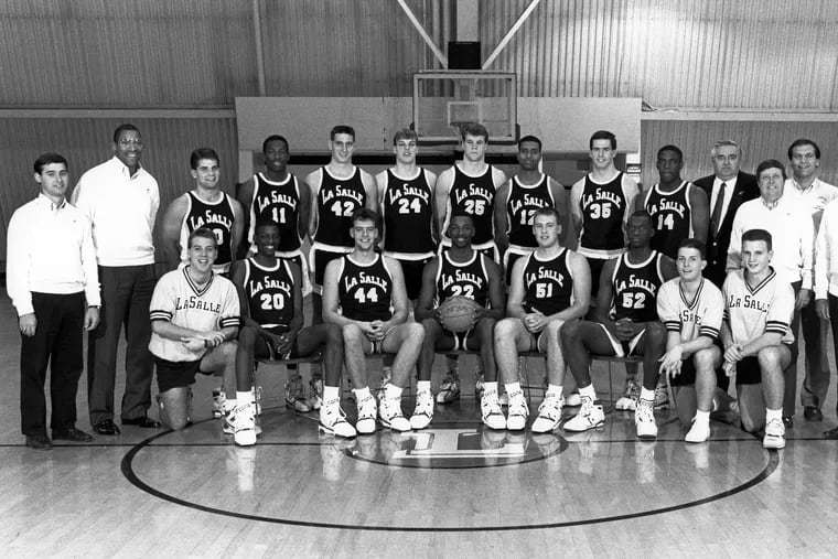 The 1989-90 La Salle Explorers, who will be honored Saturday during the annual Hall of Athletes induction ceremony at Tom Gola Arena.