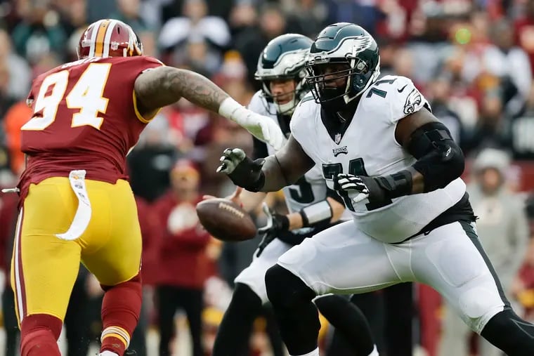 Jason Peters struggled through 2018 due to injuries, leaving his future as an Eagle uncertain.