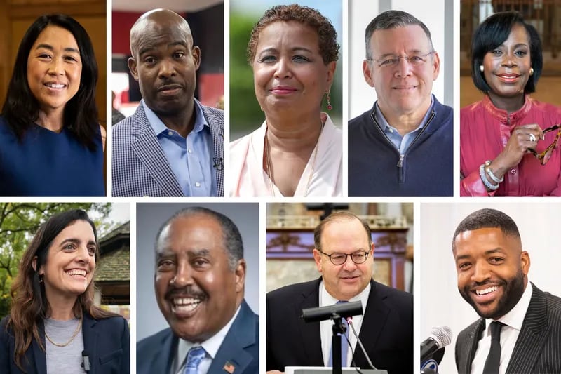 The first fundraising information for Philly mayoral candidates is out