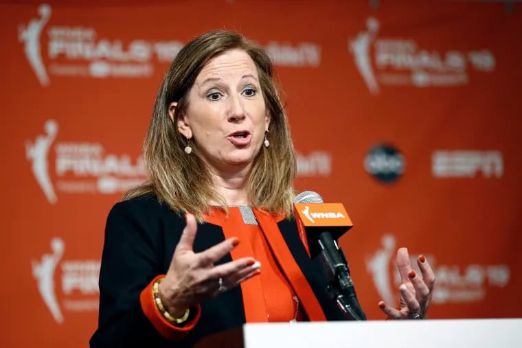 WNBA Commissioner Cathy Engelbert says the league is in a great spot with the new media rights deal in place and many more corporate partners.