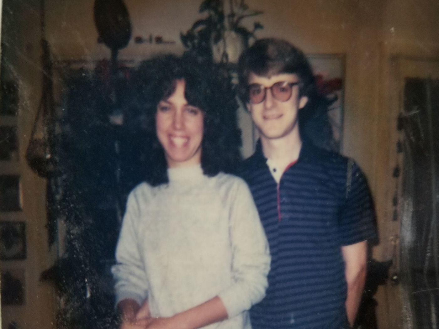 The first-ever photo of Stephanie and Fran as a couple, taken in 1981 by Stephanie's mom, who was a big Fran fan.