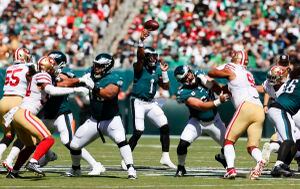 Eagles-49ers final score: Missed opportunities cost Philadelphia in loss to  San Francisco, 17 to 11 - Bleeding Green Nation