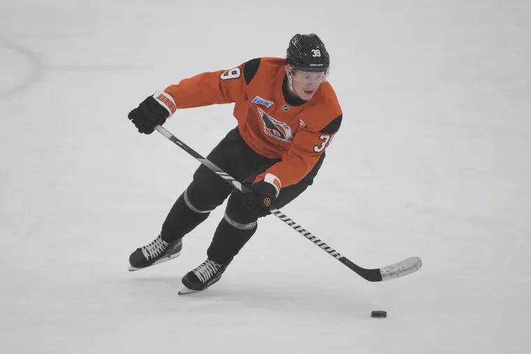 Fans flocked to see Flyers prospect Matvei Michkov on Thursday. He didn't disappoint.